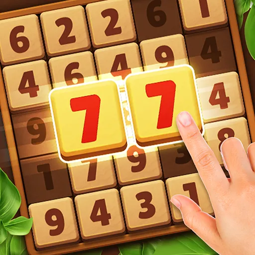 Game icon for Woodber - Classic Number Game by LIHUHU PTE. LTD.