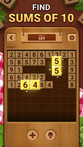 Gameplay screenshot 3 from Woodber - Classic Number Game - Board game